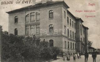 Budapest XIV. Zugló Egressy út, polgári leányiskola (Rb)