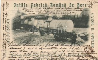 Bucharest brewery, water transportation