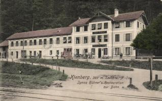 Kienberg Ignaz Hübner's restaurant near the railway station (wet damage)