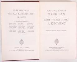 Élő könyvek, magyar klasszikusok sorozat I.-XL. 40 kötet, teljes sorozat. Bp., Franklin. Egységes eg...