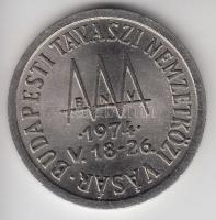 1974. HUNGEXPO / Budapesti Tavaszi Nemzetközi Vásár" fém emlékérem (40mm) T:1-
