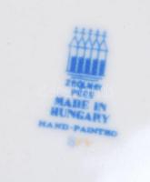 Kézzel festett Zsolnay porcelán tálka /
Hand-painted chinaware plate, d: 11 cm