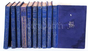 Herczeg Ferenc munkái 10 kötet. Aranyozott egységes egészvászon kötésben.