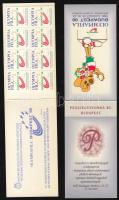 1998 Olympiafila Budapest 4 db levélzáró füzet