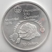 Kanada 1975. 10$ Ag "Montreali olimpia - Indián" T:BU
Canada 1975. 10 Dollars Ag "Mon...