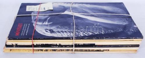 1968 8 különböző szám a Művészet c. folyóiratból