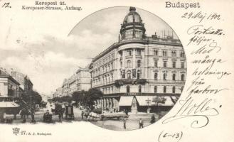 Budapest VII. Kerepesi út, Nemzeti Színház, biztosító