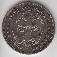 Amerikai Egyesült Államok 1984. "Abraham Lincoln" CuNi emlékérem (38mm)T:BU
USA 1984. 1 Do...