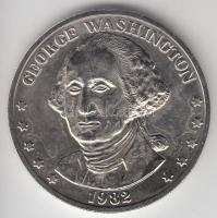 Amerikai Egyesült Államok 1982. "George Washington" CuNi emlékérem (38mm)T:BU USA 1982. 1 Dollar Ag "George Washington" CuNi medallion (38mm) C:BU