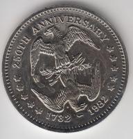 Amerikai Egyesült Államok 1982. "George Washington" CuNi emlékérem (38mm)T:BU
USA 1982. 1 ...