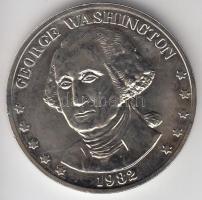 Amerikai Egyesült Államok 1982. "George Washington" CuNi emlékérem (38mm)T:BU USA 1982. 1 Dollar Ag "George Washington" CuNi medallion (38mm) C:BU