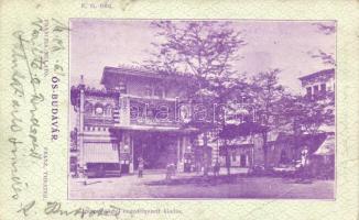 Budapest XIV. Ős-Budavára; francia mulató (EB)