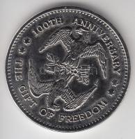 Amerikai Egyesült Államok 1982. "Szabadság szobor" CuNi emlékérem (38mm)T:BU
USA 1982. 1 D...