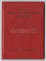 1956 Magyar Önkéntes Honvédelmi Szövetség tagsági igazolvány, 1db bélyeggel