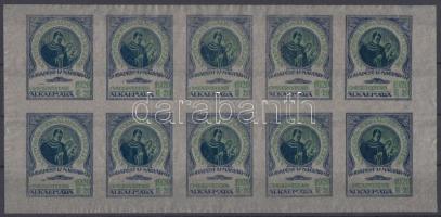 1920 Amatőrök Forgalmi Szövetkezete levélzáró ív