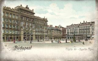Budapest V. Gizella tér litho (kis szakadás / small tear)