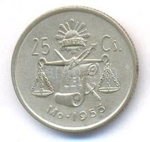 Mexikó 1953. 25c Ag T:2- Mexico 1953. 25 Centavos Ag C:VF