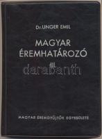 Dr. Unger Emill 1976. Magyar Éremhatározó III.kötet, újszerű állapotban