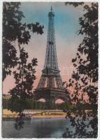 1947 A Csepel FC labdarúgóinak aláírása Párizsból küldött levelezőlapon: Rákosi, Híres, Keszthelyi, ...