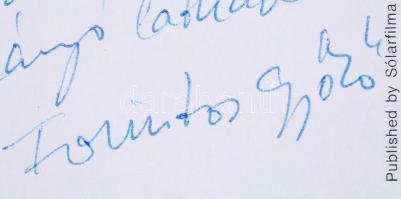 1973 Forintos Győző sakknagymester saját kézzel írt képeslapja Rejkjavikban tartott sakkversenyről