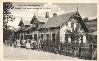 Dlugopole Górne bakery and general store of A. Fischer