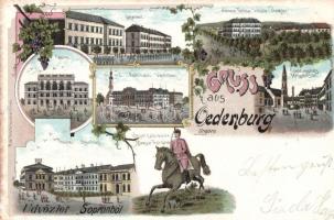 1899 Sopron, Oedenburg litho (EK)