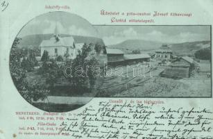 1899 Piliscsaba Klotildtelep, Dezsőfi J. és társa téglagyára, Jakabffy-villa