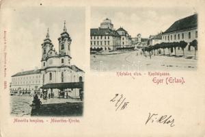 Eger Káptalan utca, Minorita templom (Rb)