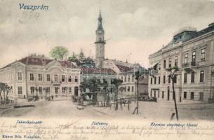 Veszprém Tűztorony, Takarékpénztár, Káptalan alapítványi hivatal