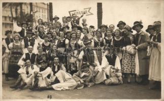 Nice Hungarian folk ensemble in France, folklore, photo (fl)