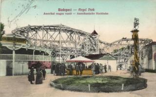 Budapest XIV. Angol Park, amerikai magas vasút (EK)