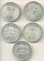 1992-94. 200Ft Ag "MNB" / "Deák" (5x) T:2