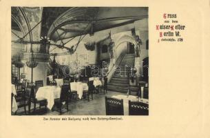 Berlin Kaiserkeller restaurant interior