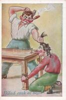 "Nálad csak ez segít" / "It is going to help you" humour, s: Kaszás Jámbor