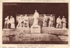 Budapest V. Kossuth Lajos szobra (kis szakadás / small tear)