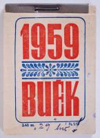 1959 Mini falinaptár 53 klf recepttel