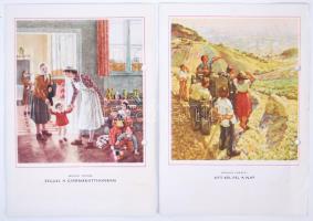 1952 2db szocreál dísztávirat esüvőre