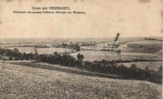 Hermanice birthplace of Albrecht von Wallenstein (EM)