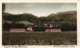 Visegrád Horthy Miklós telep, szanatórium