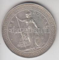 Nagy-Britannia 1898. 1$ Ag "Álló Britannia" (26.78g/0.900) T:2- Great Britain 1898. Trade Dollar Ag "Britannia standing" (26.78g/0.900) C:VF