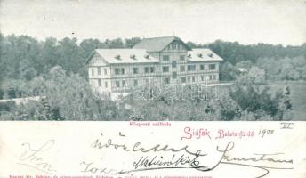 Siófok Központi Szálloda (kis szakadás / small tear)