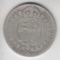 Nagy-Britannia 1889. 1/2Cr Ag "Viktória" T:3
Great Britain 1889. 1/2 Crown Ag "Victor...