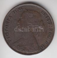 Nagy-Britannia 1861. 1/2p &quot;Viktória&quot; (4 bogyó) T:2 ph. Great Britain 1861. 1/2 Penny &quot;Victoria&quot; (Four berries) C:XF edge error