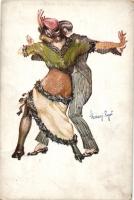 Dancing couple, s: Kerényi R. (fl)