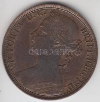 Nagy-Britannia 1891. 1p "Viktória" T:2,2- (előlapon bevonat) Great Britain 1891. 1 Penny "Victoria" C:XF,VF