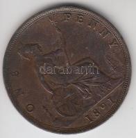 Nagy-Britannia 1891. 1p "Viktória" T:2,2- (előlapon bevonat)
Great Britain 1891. 1 Penny &...