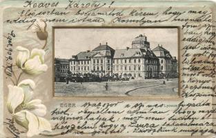 Eger Lyceum Art Nouveau Emb. litho (EB)