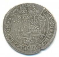 Osztrák Államok / Olmütz 1694. 15Kr Ag "II. Károly" (6.27g) T:2- ph.
Austrian States / Olm...
