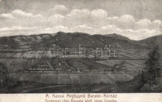 Kassa military barrack hospital, s: Wolff J. Gusztáv (fa)