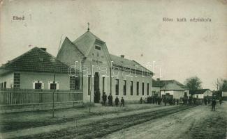 Ebed, Obid; Római katolikus népiskola, Fogyasztási szövetkezet kiadása / catholic school (EK)